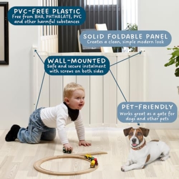 BabyDan Guard Me Safety Gate Retractable Design for Home Safety