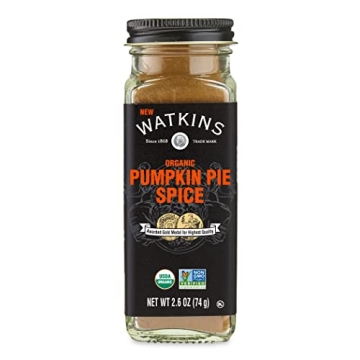 Watkins Gourmet Pumpkin Pie Spice - 100% Organic, 2.6 oz