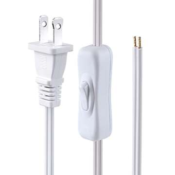 Versatile 12FT Power Cord with Switch for Easy Control