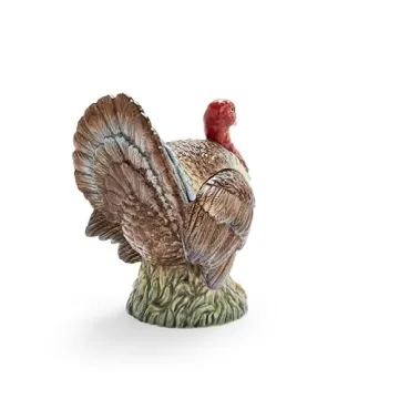 Spode Turkey-Shaped Gravy Boat for Thanksgiving Dinner