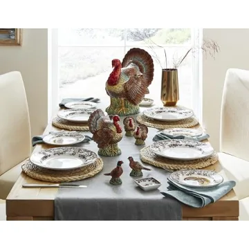 Spode Turkey-Shaped Gravy Boat for Thanksgiving Dinner