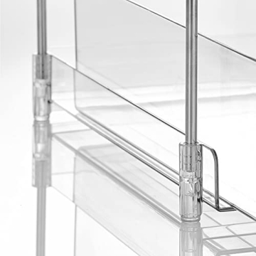 Nate Home 2-Tier Sliding Pull-Out Drawer Organizer