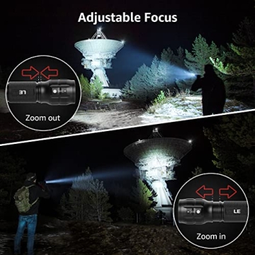 Lighting EVER LED Flashlight Compact Bright Waterproof