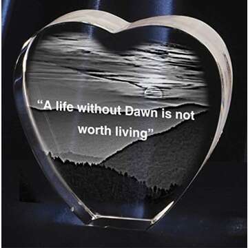 Personalized Lazertek Custom Crystal Engraved Gifts