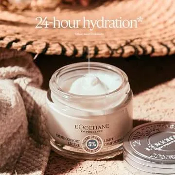 L'Occitane Shea Light Comforting Face Cream for Hydration