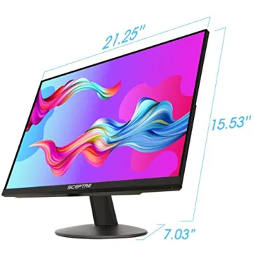 Sceptre 24-Inch 1080p Monitor with HDMI VGA Speakers