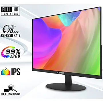 Sceptre 24-Inch 1080p Monitor with HDMI VGA Speakers