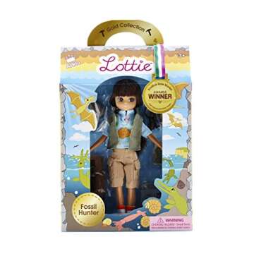 Lottie Fossil Hunter Doll | STEM Science Toys | Dinosaur Palaeontologist
