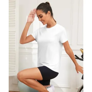 KevaMolly Women's UPF 50+ Workout Tops - Stylish & Breathable