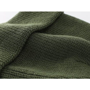 Warm Acrylic Knit Cuff Beanie for Winter Style