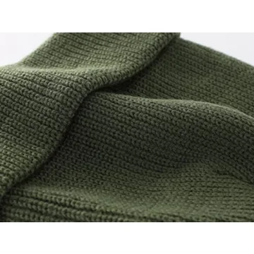 Warm Acrylic Knit Cuff Beanie for Winter Style