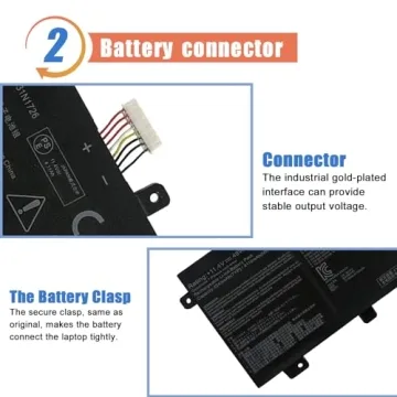 ASODI B31N1726 48Wh Laptop Battery Replacement for ASUS TUF Gaming FX504 FX504G FX504GD FX504GE FX504GM FX505 FX505DT FX505DV FX505DY FX80 FX80G FX80GD FX86 A15 FA506 A17 FA706II B31BNEH A41LK9H