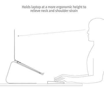 Twelve South Curve | Ergonomic Laptop Stand for Home or Office