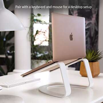 Twelve South Curve | Ergonomic Laptop Stand for Home or Office