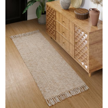 Collive Washable Hallway Runner Rug - Soft & Durable