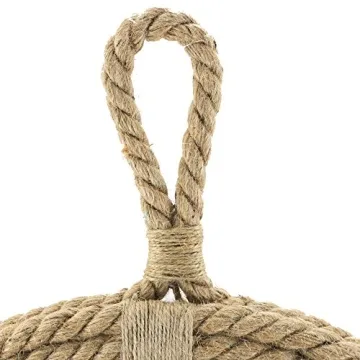 Nautical Rope Wrapped 16.5" Stonebriar Mirror
