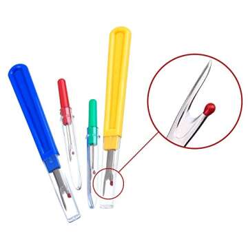 Ultima 9 Piece Colorful Seam Ripper Set for Easy Unpicking