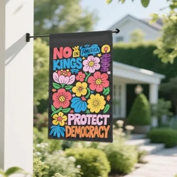 Since 1776 No Kings in Ameri-ca Flag - 12X18 Outdoor Flag