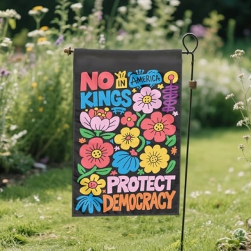 Since 1776 No Kings in Ameri-ca Flag - 12X18 Outdoor Flag