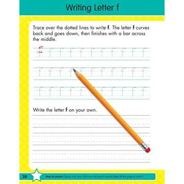 Writing Workbook for Ages 4-7 with 75+ Handwriting Activities, Pencil Control, Lowercase Letters, Numbers, Capital Letters, Words and Sentences, Conforms to Common Core Standards (Gold Stars Series)