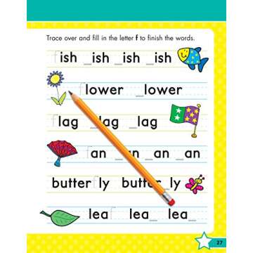 Writing Workbook for Ages 4-7 with 75+ Handwriting Activities, Pencil Control, Lowercase Letters, Numbers, Capital Letters, Words and Sentences, Conforms to Common Core Standards (Gold Stars Series)