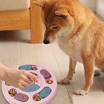 DR CATCH Interactive Dog Puzzle Toy for IQ Training
