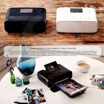 High-Quality Compact Photo Printer for Vibrant Prints