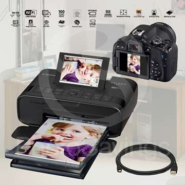 High-Quality Compact Photo Printer for Vibrant Prints