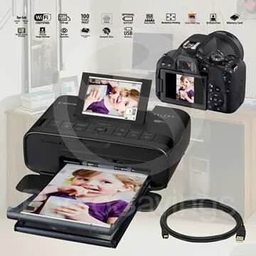 High-Quality Compact Photo Printer for Vibrant Prints