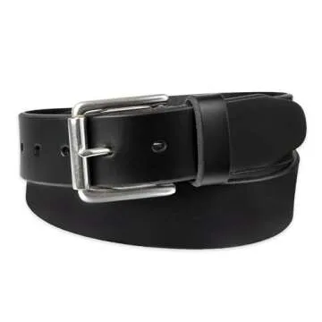 Dockers Men's Casual Leather Belt - Classic Genuine Leather with Prong Buckle