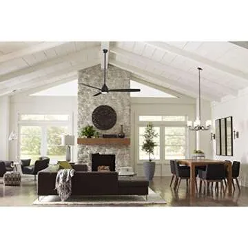 Progress Lighting Gaze Collection 60" LED Three-Blade Ceiling Fan