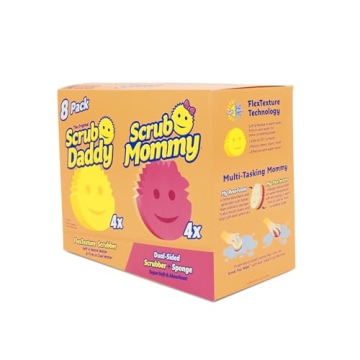 Scrub Mommy & Daddy Sponges: Scratch-Free Cleaning Power