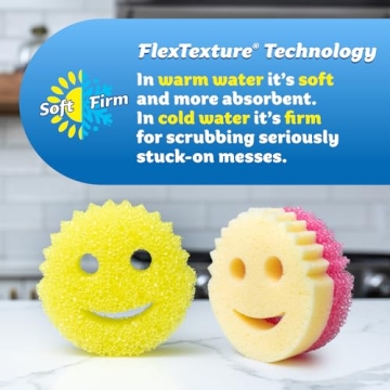 Scrub Mommy & Daddy Sponges: Scratch-Free Cleaning Power