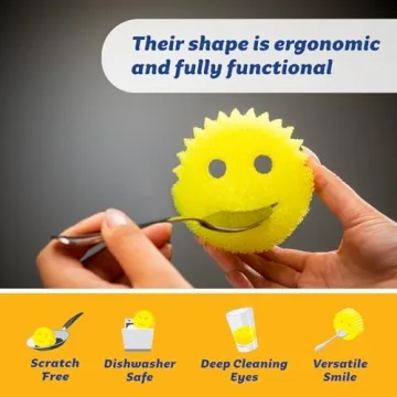 Scrub Mommy & Daddy Sponges: Scratch-Free Cleaning Power