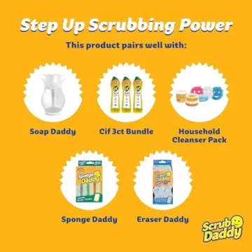 Scrub Mommy & Daddy Sponges: Scratch-Free Cleaning Power