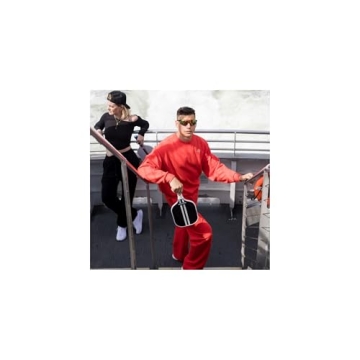 Brooklyn Pickleball Co. | Carbon Fiber Paddle | USAPA Approved | Honeycomb Core | Cushioned Grip | Single Pickle-Ball Racket | 2024 Black Racing Stripe Pickle Ball Paddles