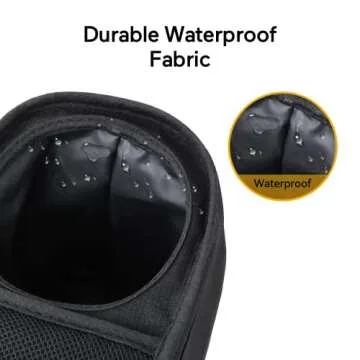 Momcozy Universal Stroller Organizer with Insulated Cup Holder Detachable Phone Bag & Shoulder Strap, Fits for Stroller like Uppababy, Baby Jogger, Britax, BOB, Umbrella and Pet Stroller