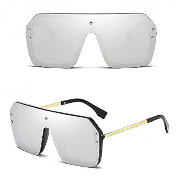 Stylish Oversized Sunglasses for Women - UV Protection & Trendy Design