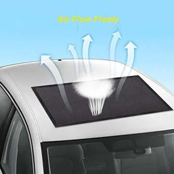 Magnetic Car Sunroof Sun Shade for Camping and Protection