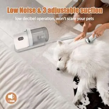 FIXR Dog Grooming Vacuum - Powerful, Low Noise & All-In-One Kit