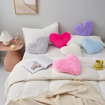 MOOWOO Heart Pillow - Plush Gift for All Occasions