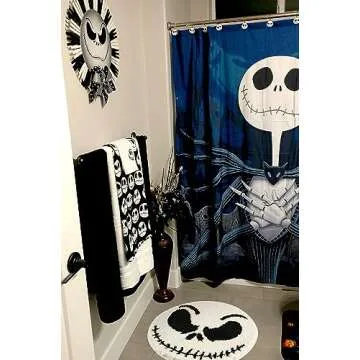 Nightmare Before Christmas Halloween Kids Rug 3ft Non-Slip