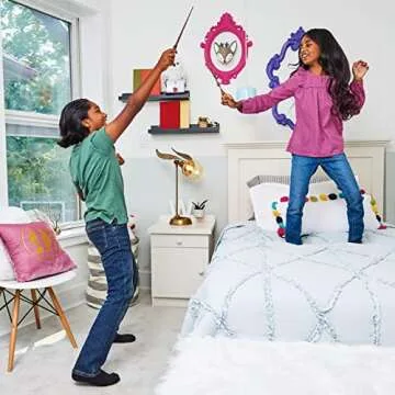 Wizarding World Harry Potter, 12-inch Spellbinding Luna Lovegood Magic Wand with Collectible Spell Card, Kids Toys for Ages 6 and up