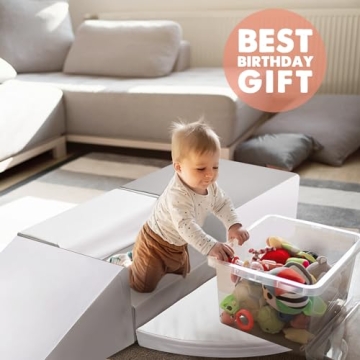 Safe 4-Piece Toddler Climbing Set Indoor Play for Ages 1-3