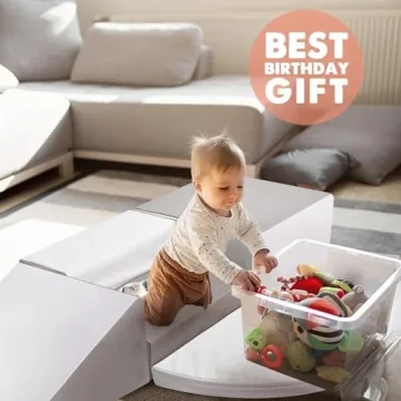 Safe 4-Piece Toddler Climbing Set Indoor Play for Ages 1-3