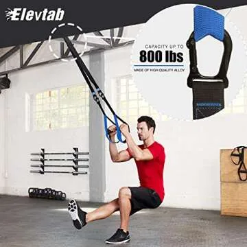 ELEVTAB Suspension Trainer 3.0 for Full-Body Workouts