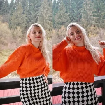 ZAFUL Women's Cropped Turtleneck Sweater - Stylish Warmth