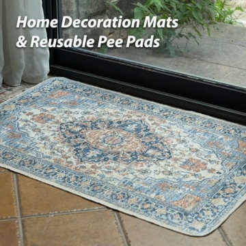 nunubaby Washable Dog Pee Pads - Stylish and Leak-Proof