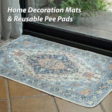 nunubaby Washable Dog Pee Pads - Stylish and Leak-Proof