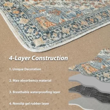 nunubaby Washable Dog Pee Pads - Stylish and Leak-Proof